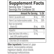 Swisse Dual Skin Defense, Provides Antioxidant Support & Supports Collagen Formation, 30ct Capsules