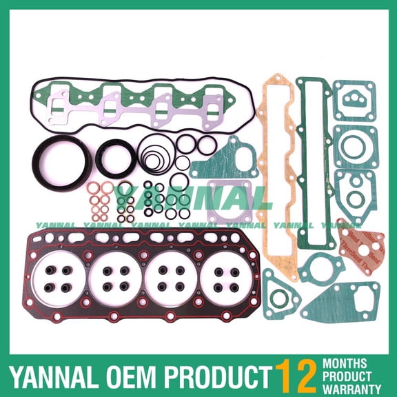 New 4D88 4D88E 4TNE88 4TNV88 Full Gasket Kit With Head Gasket For Yanmar Parts