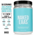 thumbnail image 5 of Naked Eaas Amino Acids Powder - 50 Servings - Vegan Unflavored Essential Amino Acids 500 Grams - Instantized All Natural Eaa Powder Supplement, 5 of 7