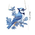 thumbnail image 3 of Spirit Birds Acrylic Suncatcher - Cute Owl & Hummingbird Winged Window Hanging Ornaments, 3 of 4