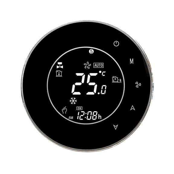 BHT-6000-GBLW LCD Touch Screen Electric Underfloor Heating Thermostat Backlight WIFI 16A Works ,Easy to Use