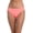 Hot Coral, variant on womens  Solid Hipster Bikini Bottom, 12, Orange