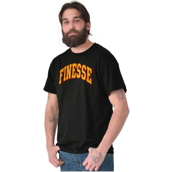 Urban Streetwear Attitude Finesse Men's Graphic T Shirt Tees Brisco Brands S