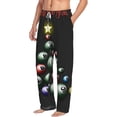 thumbnail image 2 of Daiia Happy New Year1 Men's Sleep Pant with Pockets and Drawstring,Pajama Pants-Medium, 2 of 9
