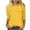 Yellow, variant on LYEAA Women 3/4 Length Sleeve Bee Print Round Neck Blouse Casual Pullover Top Soft Stretch Fabric for Daily Party Wear Yellow S