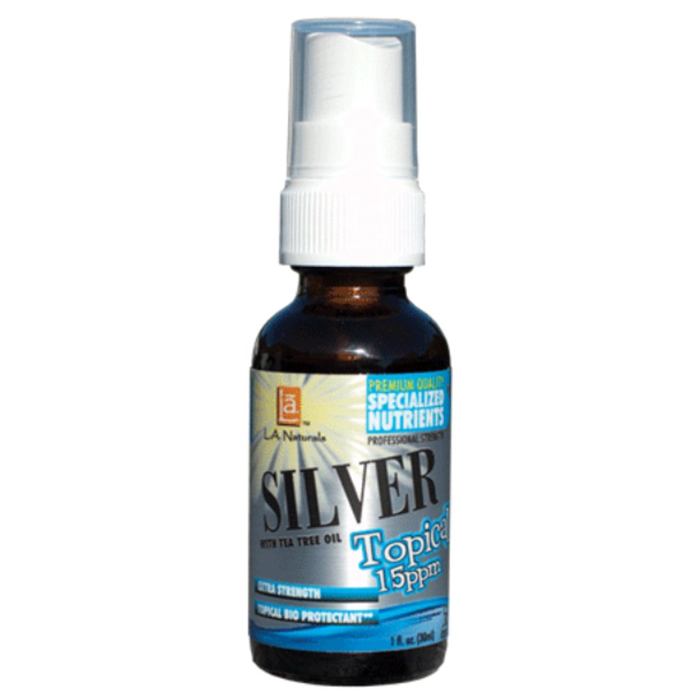 L A Naturals Colloidal Silver Topical Herbal Spray, 1 Oz