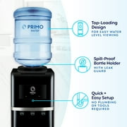 Primo Water® Top Loading Pro 3 Temp Water Dispenser, Black & Stainless Steel