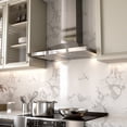 thumbnail image 2 of VIKIO 30 inch Wall Mount Range Hood - 500 CFM Convertible Stainless Steel, 3-Speed with Push Control, LED, Carbon Filters, 2 of 7