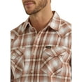 thumbnail image 5 of Wrangler® Men's Premium Short Sleeve Plaid Shirt, Sizes S-2XL, 5 of 5