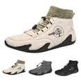 thumbnail image 2 of NOKIO Ankle B𝗈𝗈𝑡𝑠 for Men La𝖼e Up Che𝗅sea Booties Sock High Top L𝗈afers Shoes Comfortable Casual Sport Shoes Lightweight Outdoor Walking Sneakers Retro Dress Driving Booties, 2 of 8