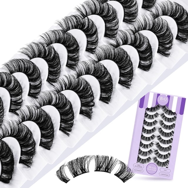 B&Qaugen Easy Fan Lashes D-0.03-19 B&Qaugen Easy Fan Volume Lashes 0.03 Extensiones de pestañas D Curl Mega Lash Extension 9 a 25 mm Negro mate B&Q Easy Volume Fan Lashes (D-0.03,19 mm)