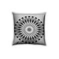 thumbnail image 1 of Ahgly Company Indoor Square Patterned Throw Pillow, 18 inch by 18 inch, 1 of 6
