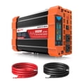 thumbnail image 1 of Inversor de corriente BELTTT 1000W de onda sinusoidal pura 12V a 110V, 1 of 9