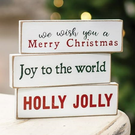 

Holly Jolly Mini Block 3 Asstd.