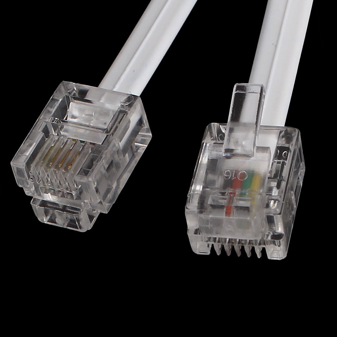 Telephone Handset Receiver Extension Cord Phone Coil Cable 4P4c 8.5Ft