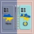 thumbnail image 5 of Case For Oneplus 5 6 9 9R 8 8T 7 7T A3 2 2V NORD 3 2 Lite Pro Simple Liquid Silicone Case Flag Of Ukraine Insignia, 5 of 5