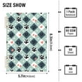 thumbnail image 4 of joogoo Spiral Journal Notebook Dog Footprint Checkered College Ruled Notebooks 8.3" x 5.7" 2 PCs, 4 of 8