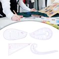 thumbnail interactive-video image 1 of Soft French Curve Ruler Kit – Flexible Sewing & Dressmaking Template Set For Patchwork & Fabric Cutting 1 of 6