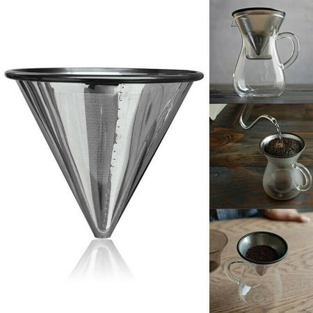

Galnuat Permanent Coffee Filter Coffee Filter Permanent Filter Gold Filter Metal Strainer Stainless Steel