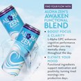thumbnail image 5 of Zenbodi Aloha Zen Grape Burst - AWAKEN Functional Beverage - 12 oz (Pack of 12), No-Jitter Energy Drink, Contains L-Alpha GPC, Caffeine, and L-Theanine, 5 of 10