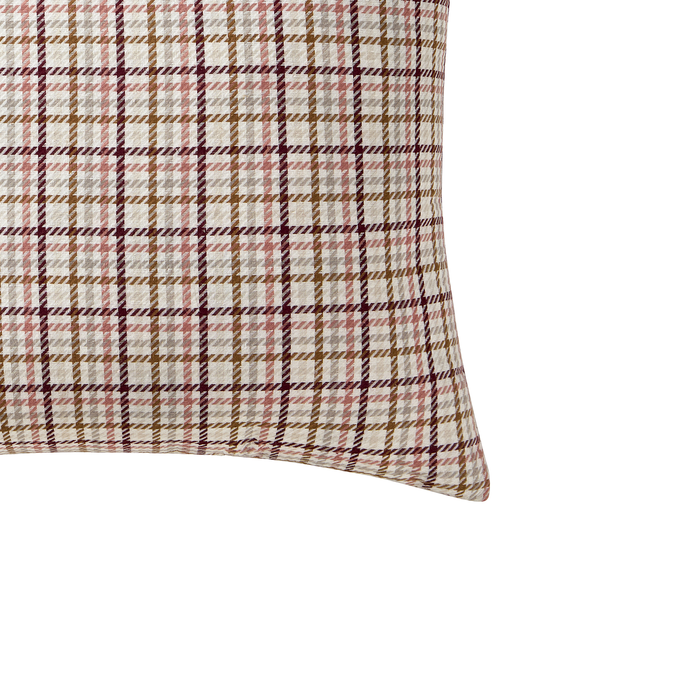 Mainstays 18" x 18" Multi Houndstooth Plaid Decorative Pillows (2 Count)