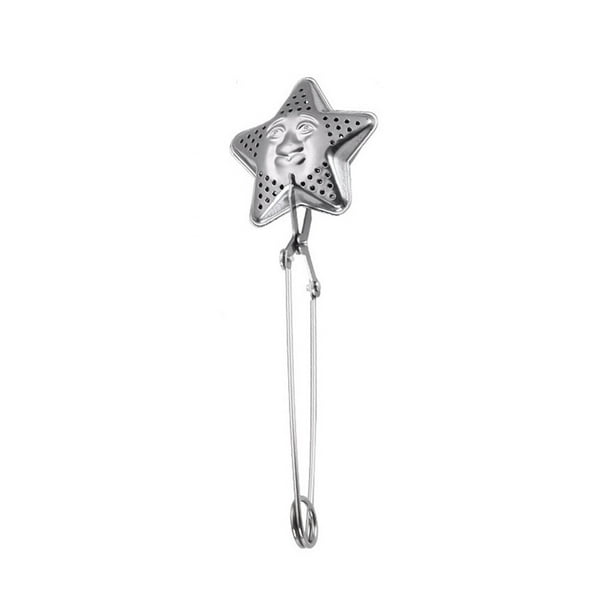 Xihbxyly Ofertas de hoy Infusor de acero inoxidable maleable en forma de corazón, práctico color de té.