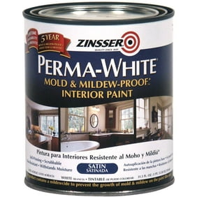 Zinsser- Perma-White Mold & Mildew-Proof Satin Interior Paint
