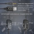thumbnail image 3 of Onikuma 3.5mm auriculares con cable auriculares auriculares con micrófono RGB Auriculares Control de volumen Control Portátiles Accesorios de audio Oficina Camuflaje Blanco Noticed EL005824-02B, 3 of 7