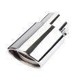 thumbnail image 1 of 63mm Stainless Steel Exhaust Tip Automatic Vent Pipe Straight Through Design Car Accessory Upgrade, 1 of 4