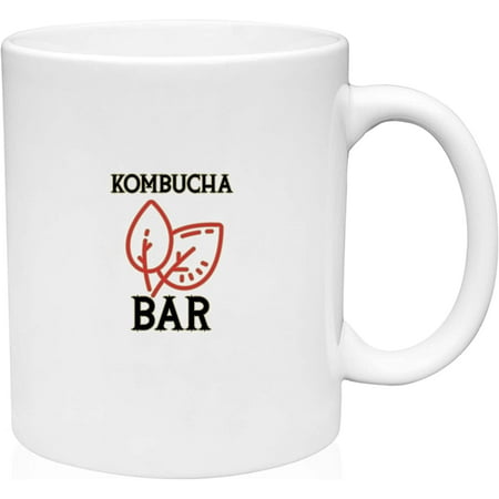 

Coffee Mug Kombucha Bar Pub White Coffee Mug Funny Gifts Cup