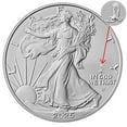 thumbnail image 2 of 2025 (P) $1 American Silver Eagle Eagle Privy 1 oz .999 Fine Silver BU, 2 of 3