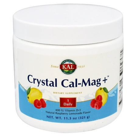 - Kal - Crystal Cal-Mag+ Natural Raspberry Lemonade - 11.3 oz.