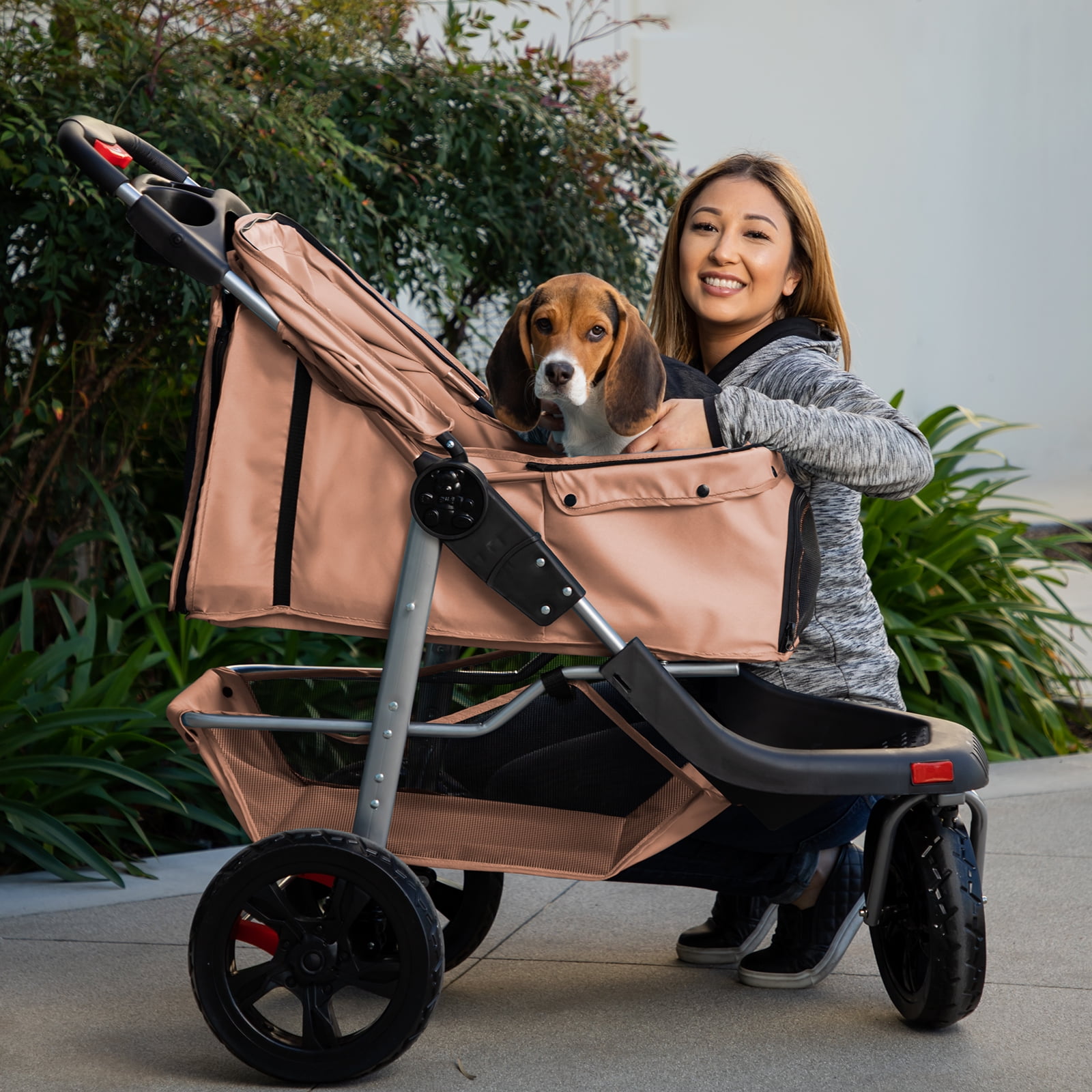 paws and pals deluxe stroller