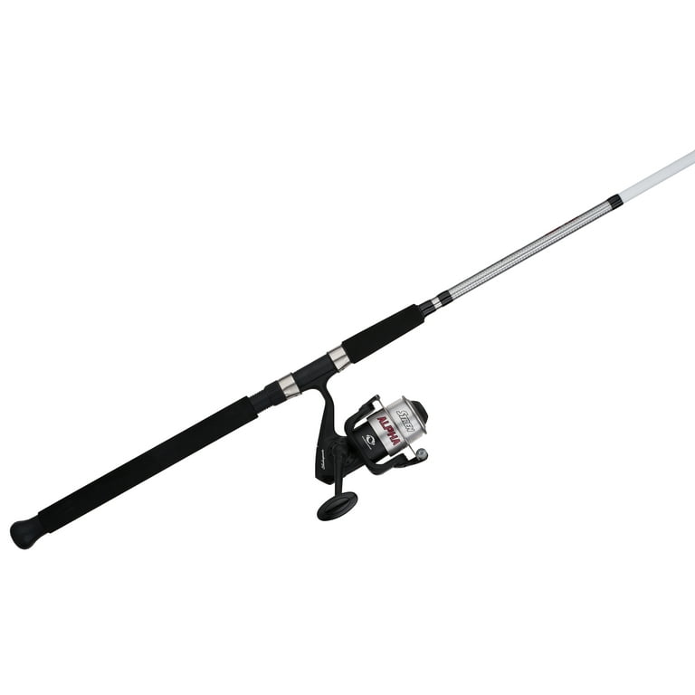 Shakespeare Alpha Spinning Reel and Fishing Rod Combo 