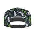 thumbnail image 5 of Adjustable Baseball Cap, Cute Lizard Gecko Green Flat Bill Trucker Flat Brim Hats Dad Hat for Men Women - Snapback Hat Adjustable Size, 5 of 7