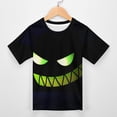 thumbnail image 3 of T-Shirt pour Enfants Geometry Dash Imprimé Confortable T-Shirt Graphique Décontracté pour Usage Quotidien 160 cm, 3 of 8