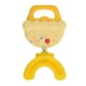 thumbnail image 3 of Cepillo de dientes en forma de U para niños, cepillo de dientes de limpieza con cabezal de silicona portátil de viaje con dibujos animados bonitos para niños, amarillo, 3 of 9