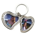thumbnail image 2 of Creative Gifts International  3.5 x 2 in. Nickel Plated Heart Locket Key Chain - Silver, 2 of 3