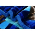 thumbnail image 4 of Virtu Couverture en Molleton Premium 12 Lbs, 2 Plis Réversible Imprimée Raschel Lourde & Chaude Style Coréen, Très Grand, 4 of 5