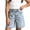 Light Blue, variant on Tqyyweavej Jean Shorts for Girls Y2K Cute Bow Embroidery Denim Bermuda Shorts Wide Leg Summer Jeans with Pockets, Light Blue 12-17 Years