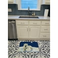 thumbnail image 3 of Carolines Treasures BDBA0429RUG Polar Bears Moonlight Snuggle Machine Washable Memory Foam Mat, 3 of 4