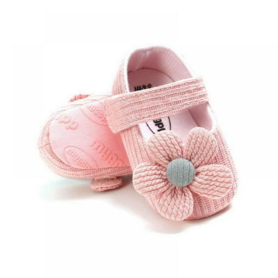 Spring Autumn Baby Girl Anti-Slip Casual Walking Shoes Flower Sneakers Soft Soled First Walkers