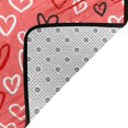 thumbnail image 2 of DouZhe Cute Hearts Doodles Pink Pattern Area Rugs Non-Slip Machine Washable Floor Mat, Style Carpet Doormat, 63x48 inches, 2 of 6