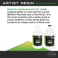 thumbnail image 4 of Counter Culture DIY Clear Artist Resin - 32oz Kit, UV & Heat Resistant Epoxy for Art, Jewelry, 4 of 4