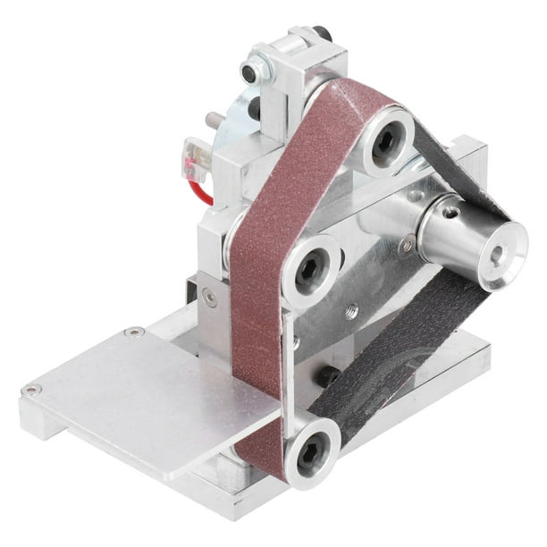 Máquina De Correas De Lijado De Bricolaje, Amoladora De 7 Velocidades, Mini Lijadora De Banda Eléctrica De 4500 RPM Para Superficie Plana Para Pulido De Para Carpintería