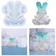 thumbnail image 3 of Molde de conejito de Pascua antiadherente 3d, lindo conejo, Molde de resina Epoxy, molde de silicona para jabón, decoración del hogar, manualidades Diy, 3 of 5