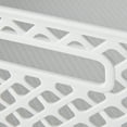 thumbnail image 4 of Mainstays Medium White Decorative Plastic Storage Basket, 14 in x 11.5 in x 5.3 in, 4 of 7