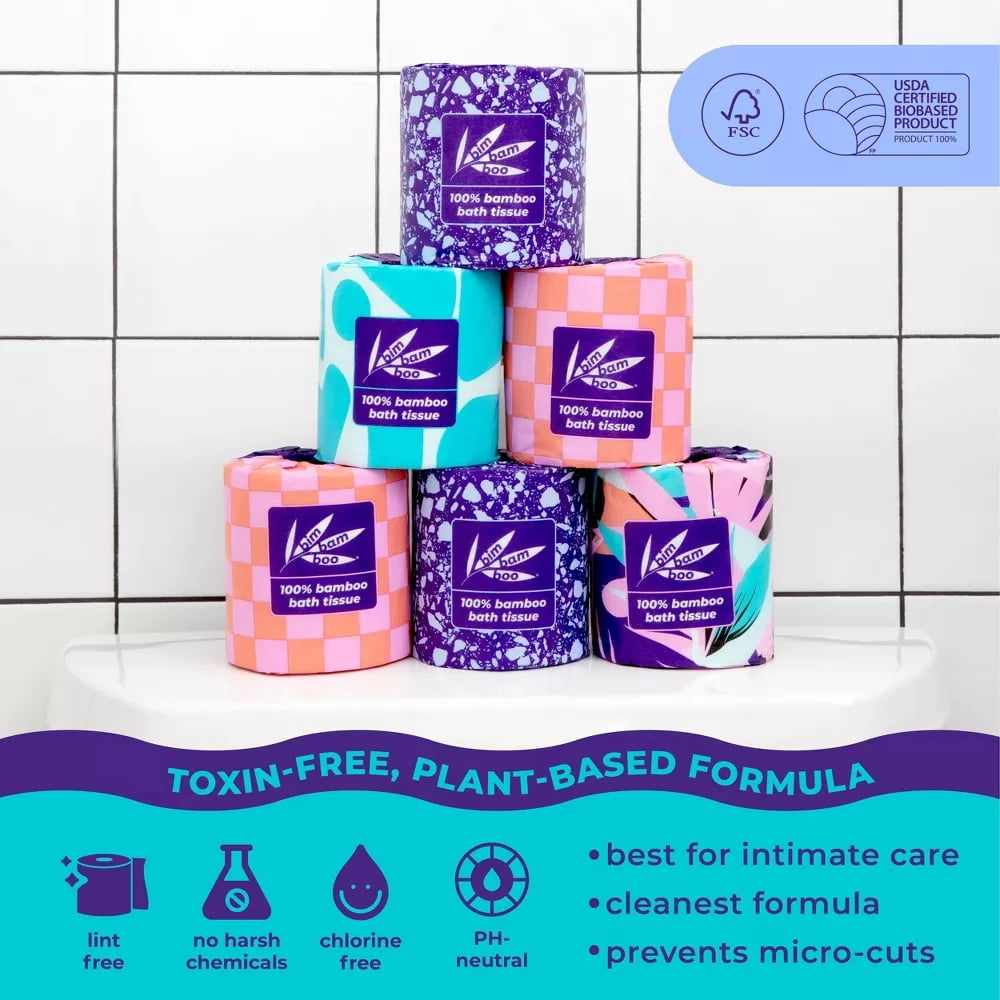 Bamboo Bath Toilet Paper - 12pk/320ct