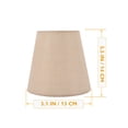 thumbnail image 2 of SKISUNO 3pcs Beige Modern Lamp Shade for Floor Lamp with Simple Style Design, 2 of 6