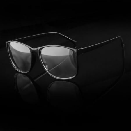 New Mens Womens Large Clear Lens Frame Glasses Designer Fashion Optical RX